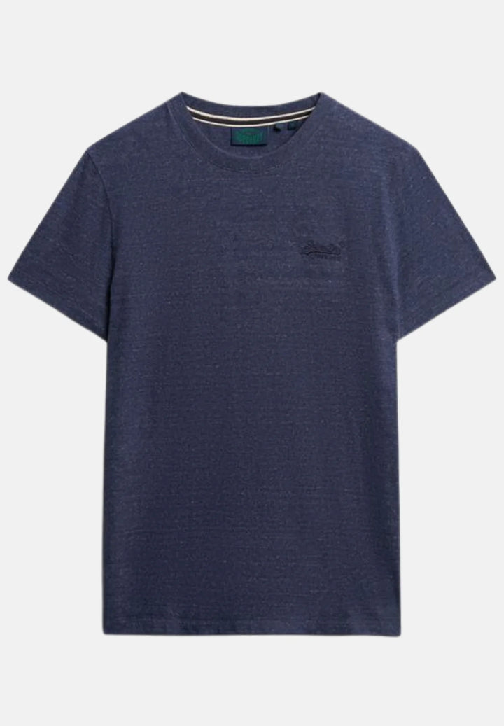 Superdry Essential Logo T-Shirt | Dark Indigo Blue Marl