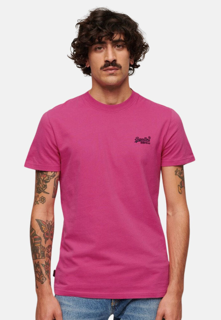 Superdry Essential Logo T-Shirt | Echo Pink