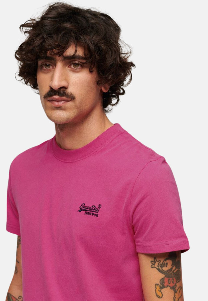 Superdry Essential Logo T-Shirt | Echo Pink