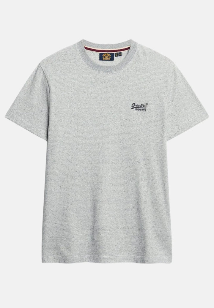 Superdry Essential Logo T-Shirt | Light Grey Grindle Feeder