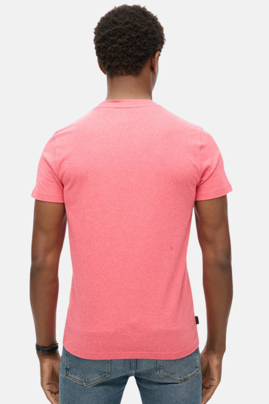 Superdry Essential Logo T-Shirt | Punch Pink Marl