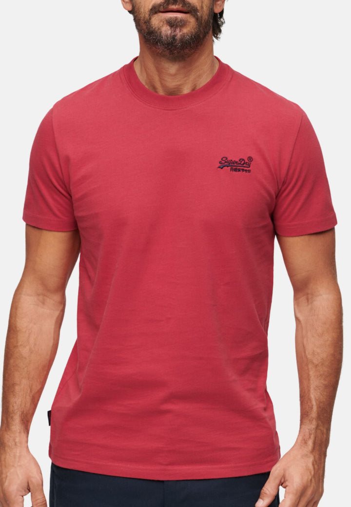 Superdry Essential Logo T-Shirt | Red