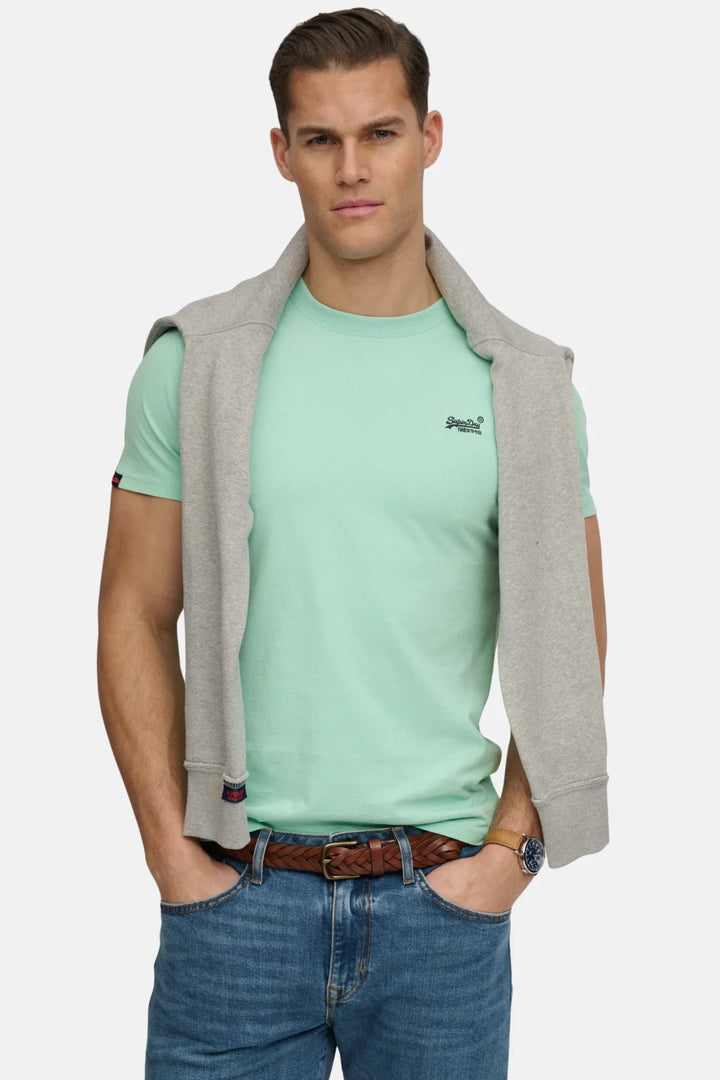 Superdry Essential Logo T-Shirt | Spearmint Light Green