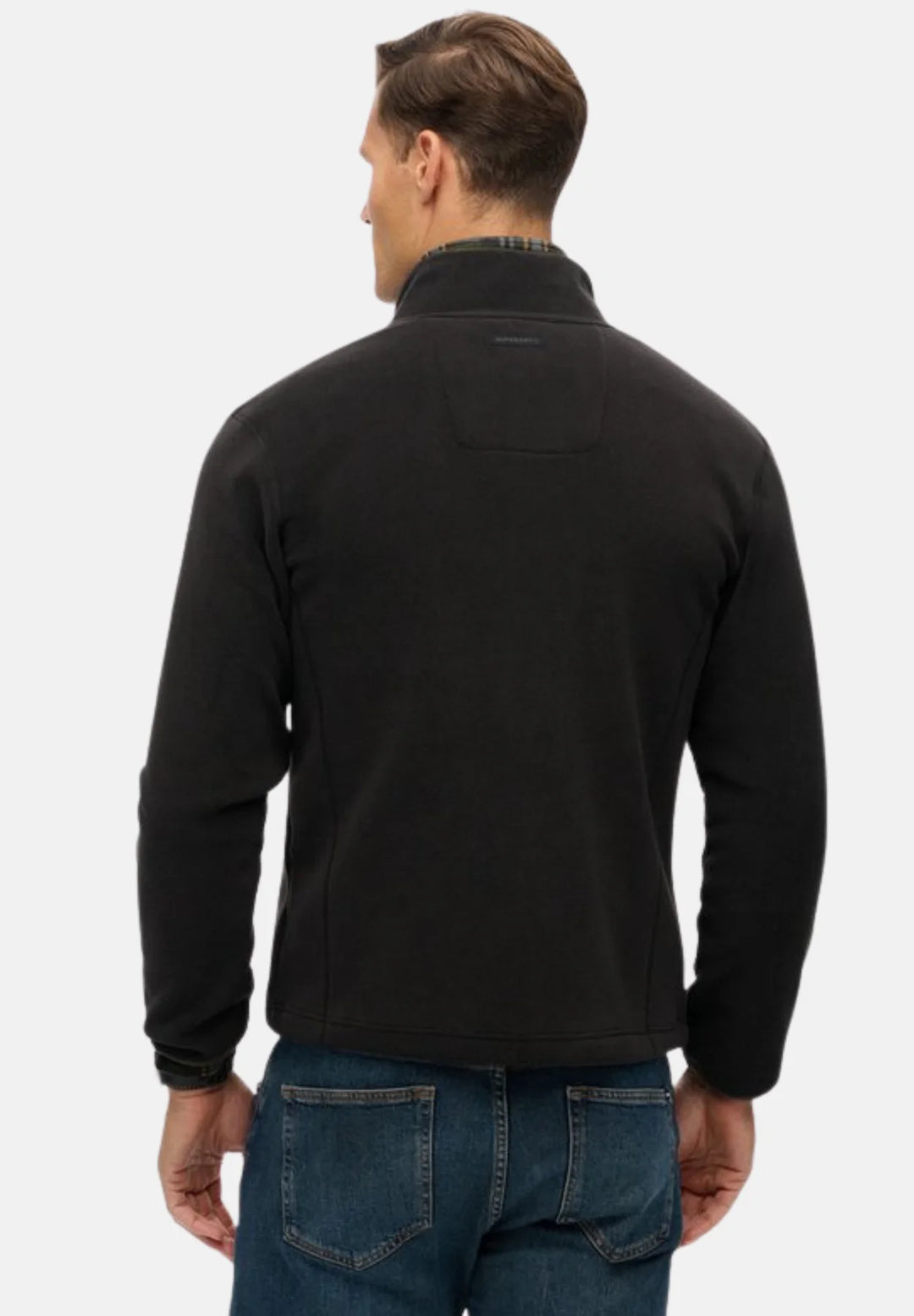 Superdry Estate Full Zip Fleece | Black