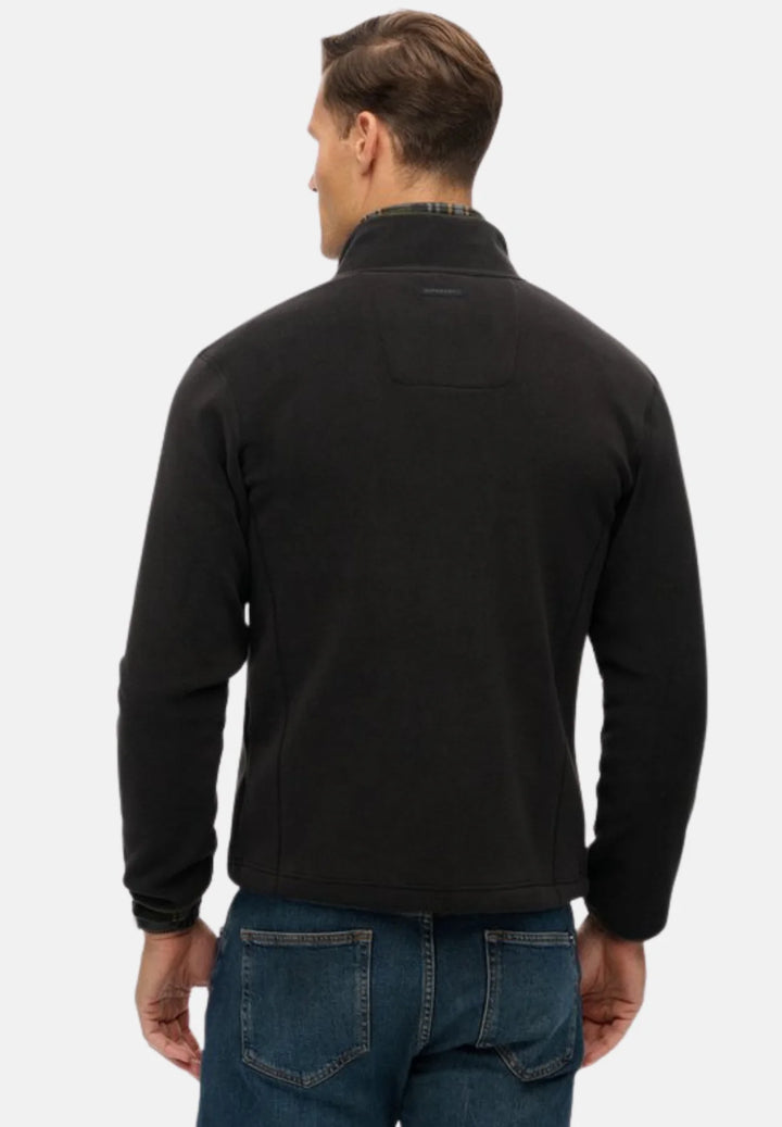 Superdry Estate Full Zip Fleece | Black