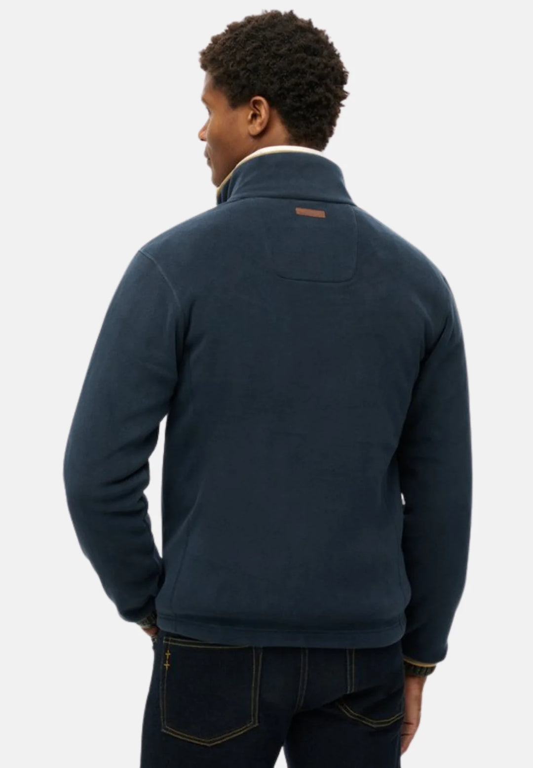 Superdry Estate Full Zip Fleece | Eclipse Navy