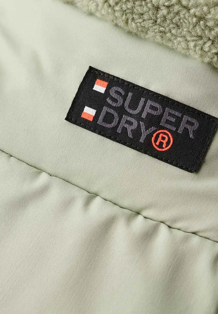 Superdry Fleece Trekker Jacket | Seagrass Green