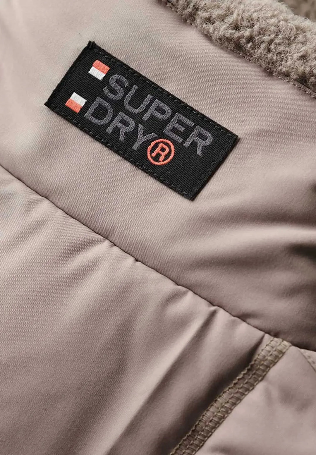 Superdry Fleece Trekker Jacket | Timber Wolf Brown