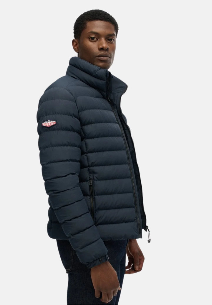 Superdry Fuji Printed Padded Jacket | Eclipse Navy
