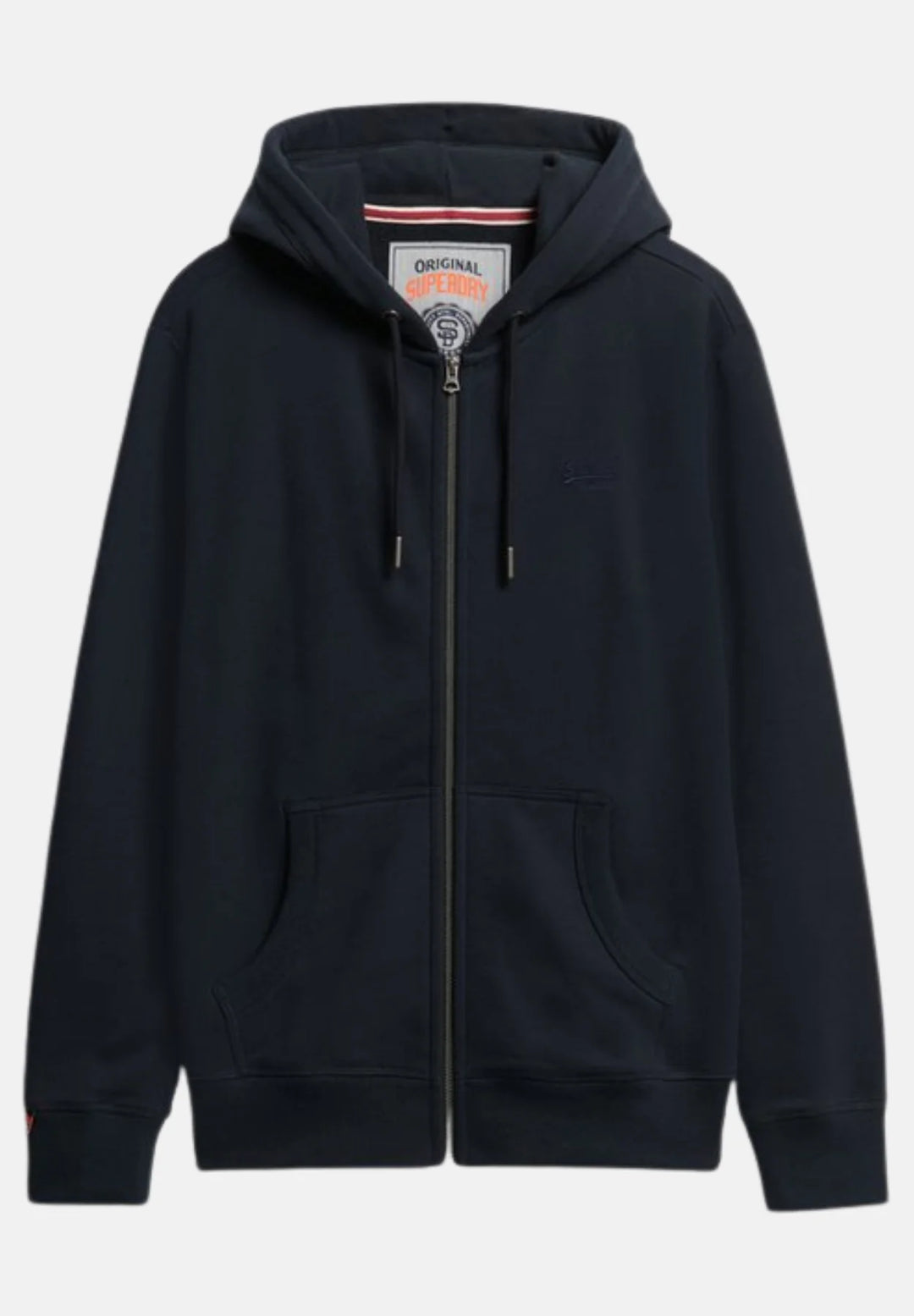 Superdry Half Brushed Zip Hoodie | Eclipse Navy