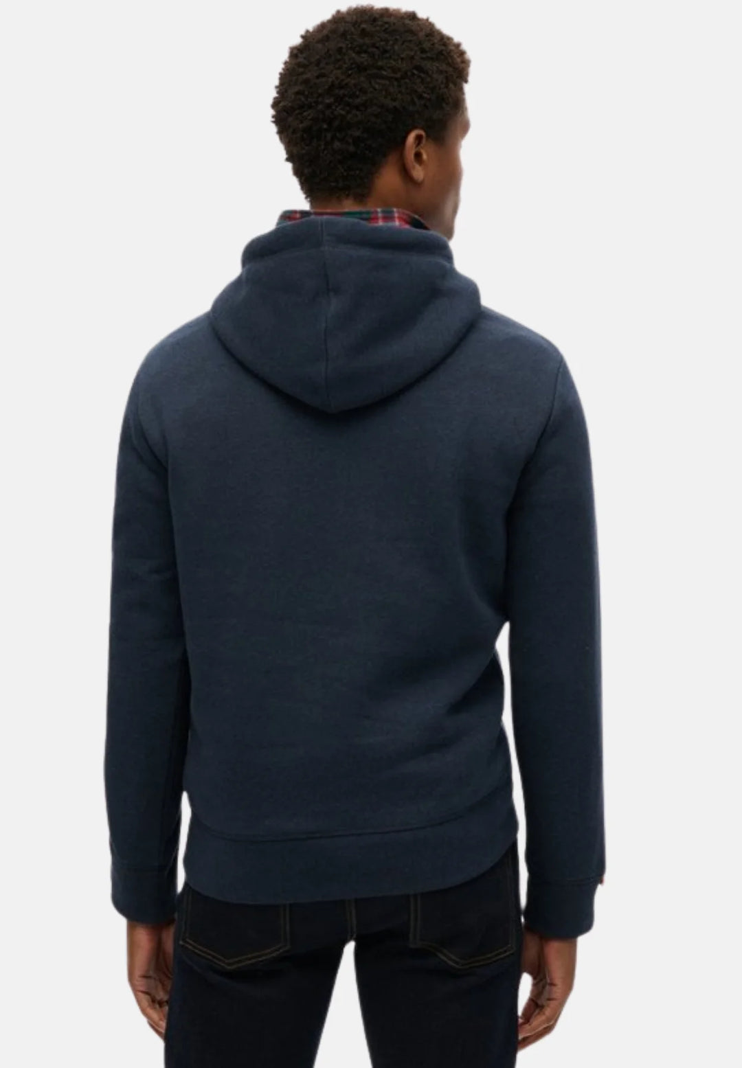 Superdry Heritage Relaxed Hoodie | Trench Navy Marl