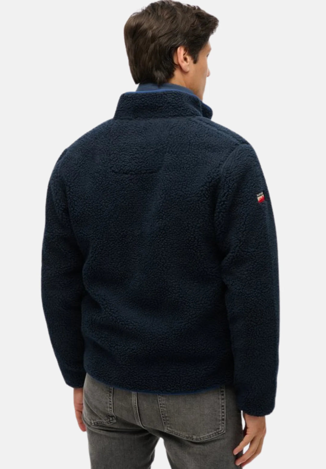 Superdry Outdoor Full Zip Fleece Jacket | Eclipse Navy