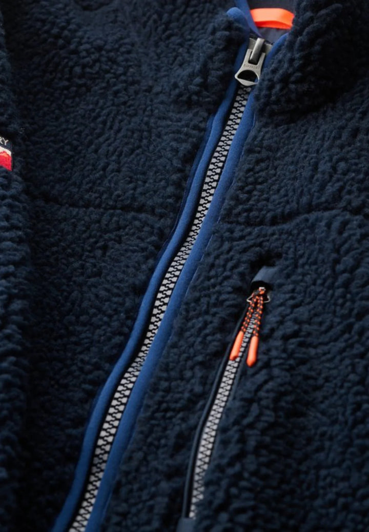 Superdry Outdoor Full Zip Fleece Jacket | Eclipse Navy