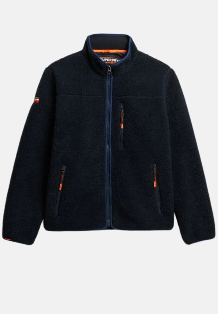 Superdry Outdoor Full Zip Fleece Jacket | Eclipse Navy