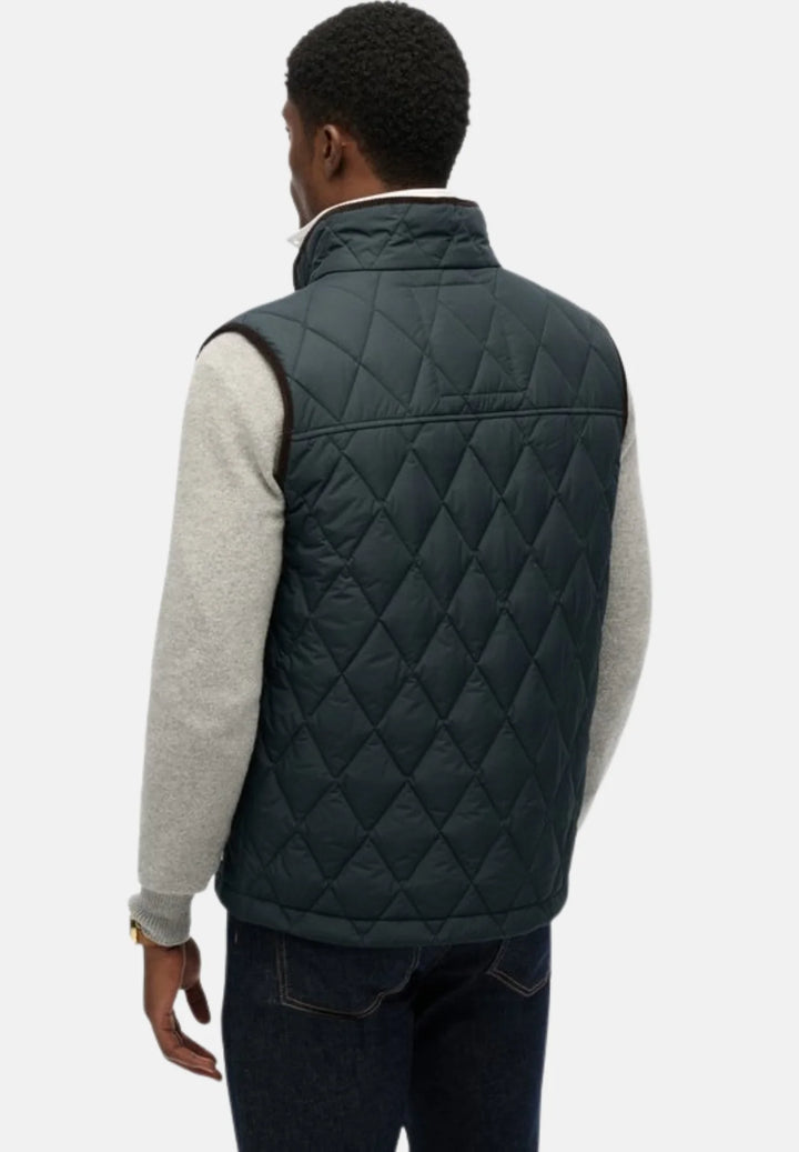 Superdry Quilted Estate Gilet | Eclipse Navy