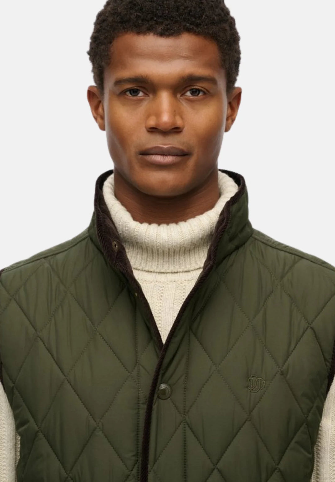 Superdry Quilted Estate Gilet | Surplus Goods Olive Green