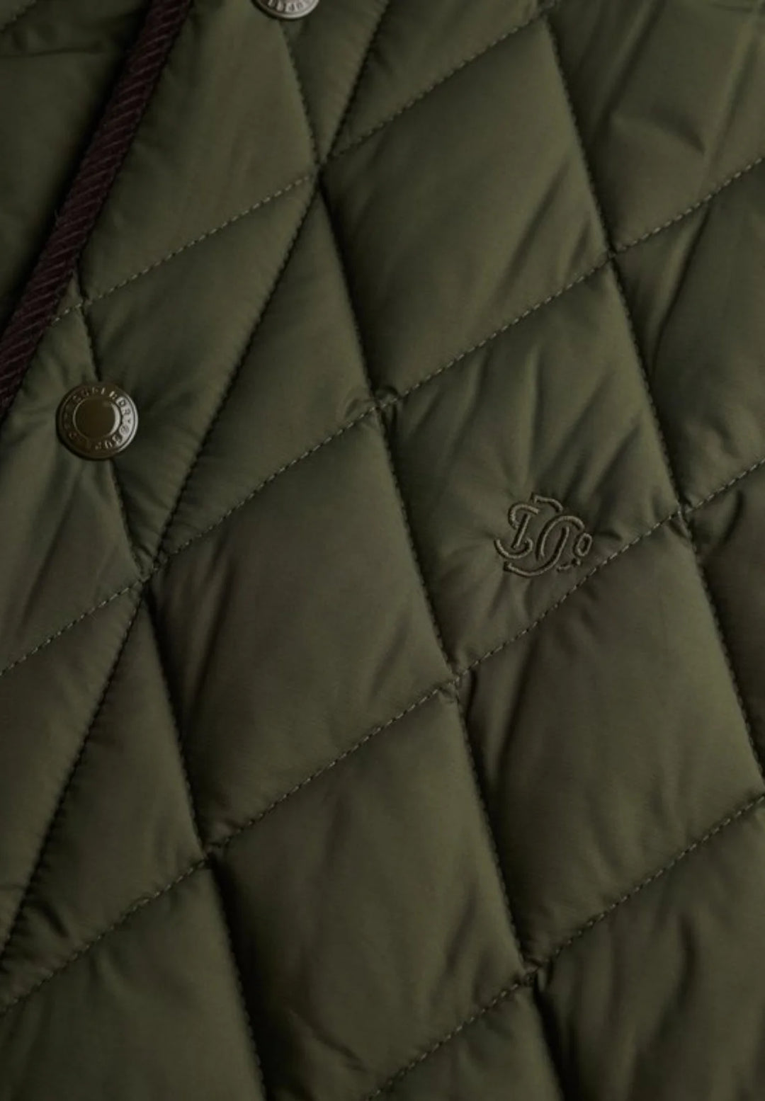Superdry Quilted Estate Gilet | Surplus Goods Olive Green