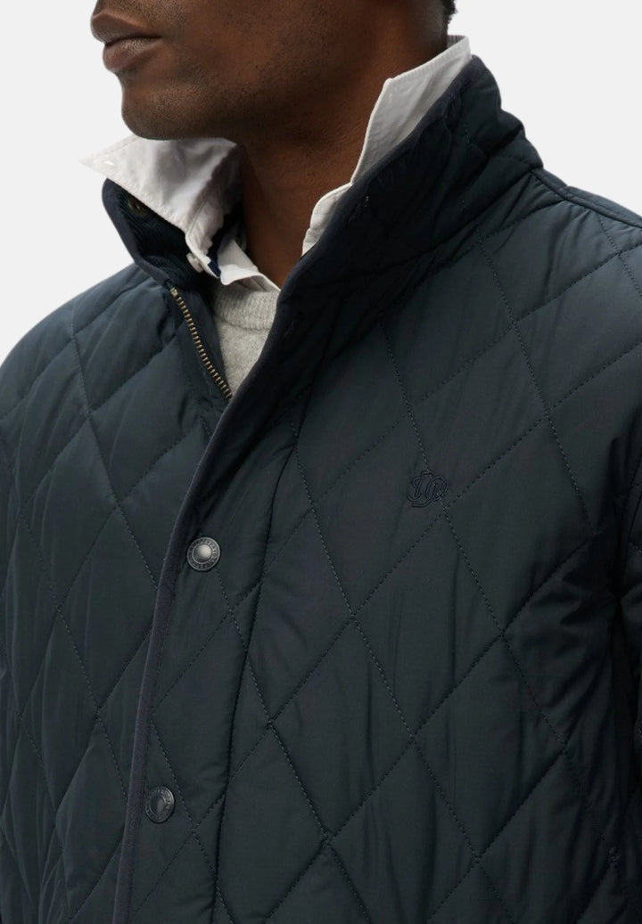 Superdry Quilted Estate Jacket | Eclipse Navy