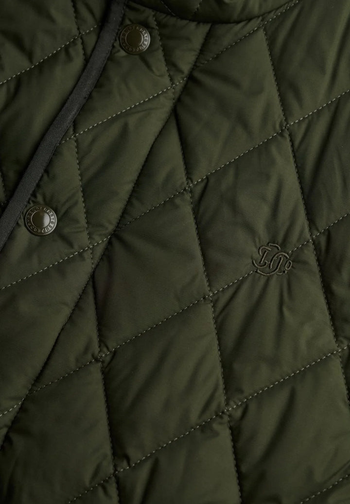 Superdry Quilted Estate Jacket | Surplus Goods Olive Green