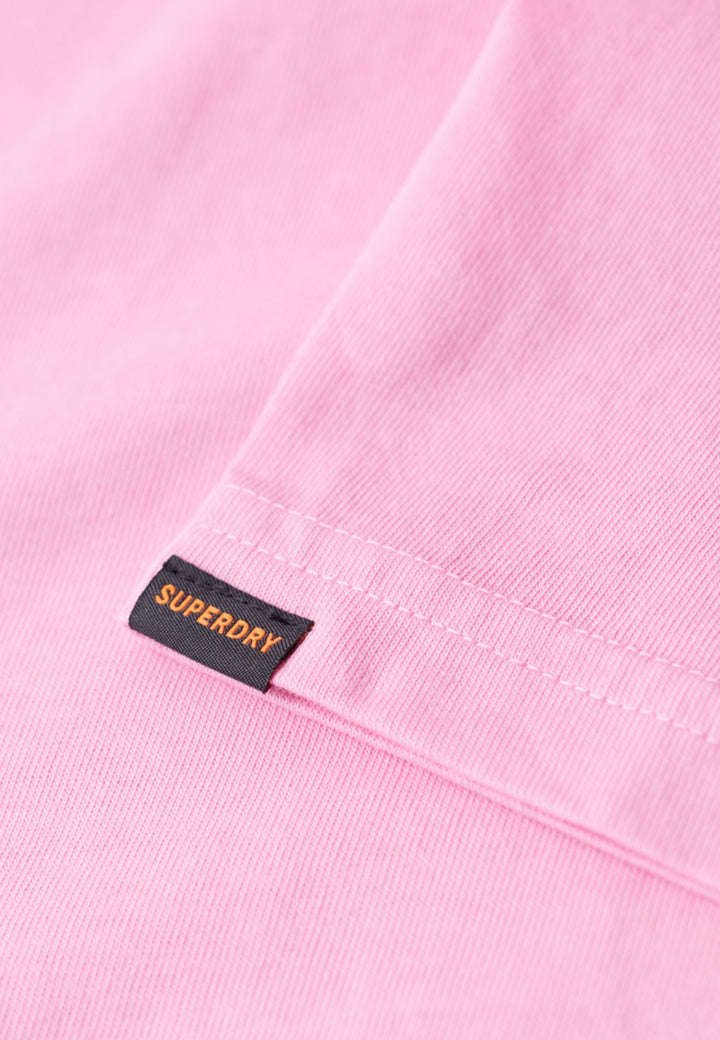 Superdry Studios Jersey Polo Shirt | Marne Pink