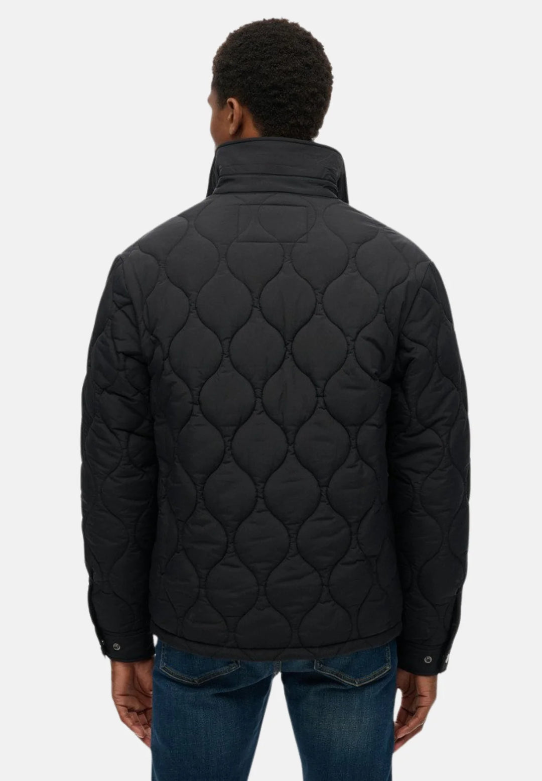 Superdry Surplus Liner Overshirt Jacket | Jet Black