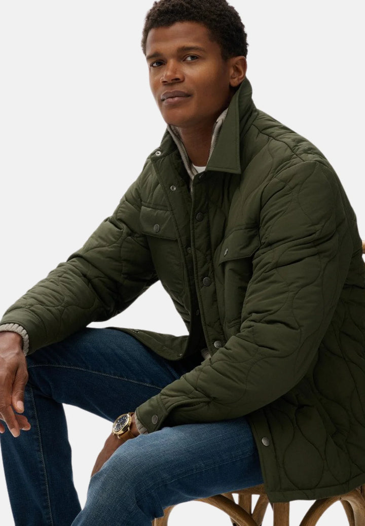 Superdry Surplus Liner Overshirt Jacket | Surplus Goods Olive Green