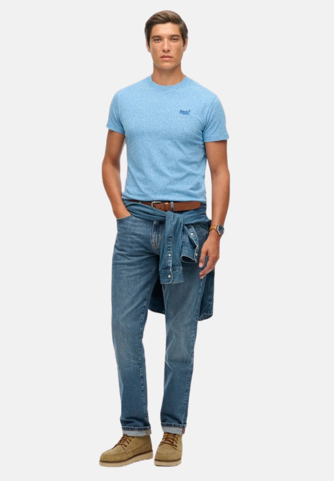 Superdry T-Shirt | Bright Blue Grit