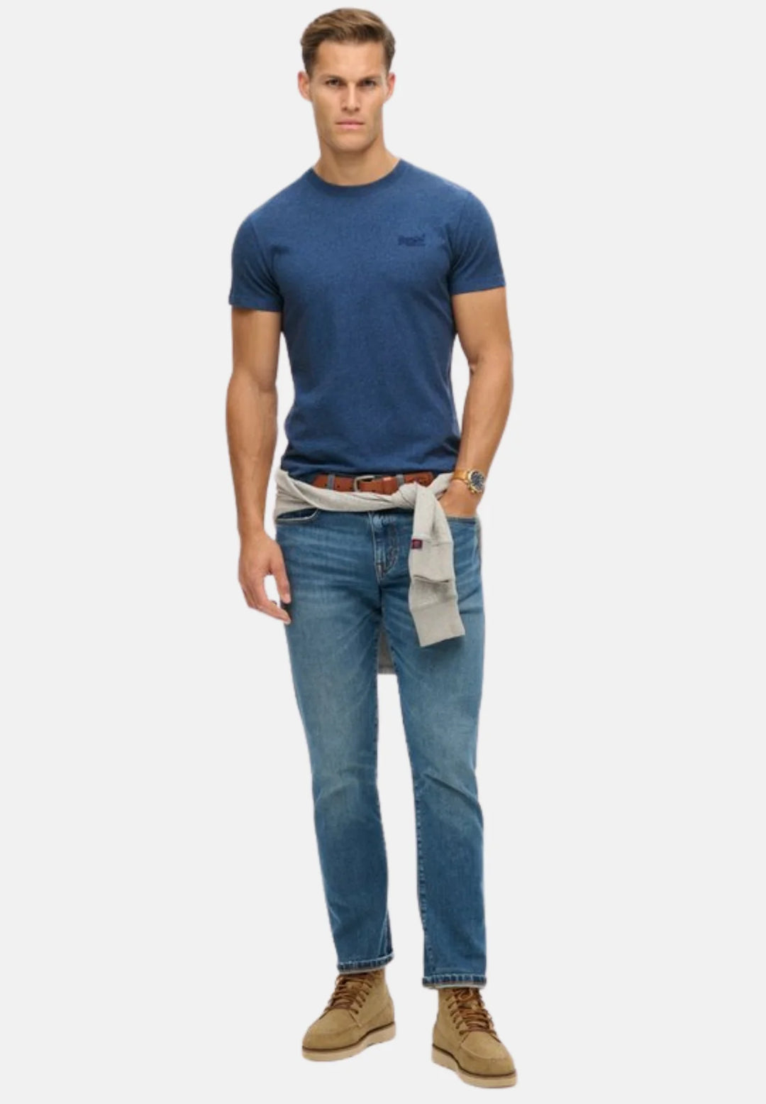 Superdry T-Shirt | Bright Blue Marl