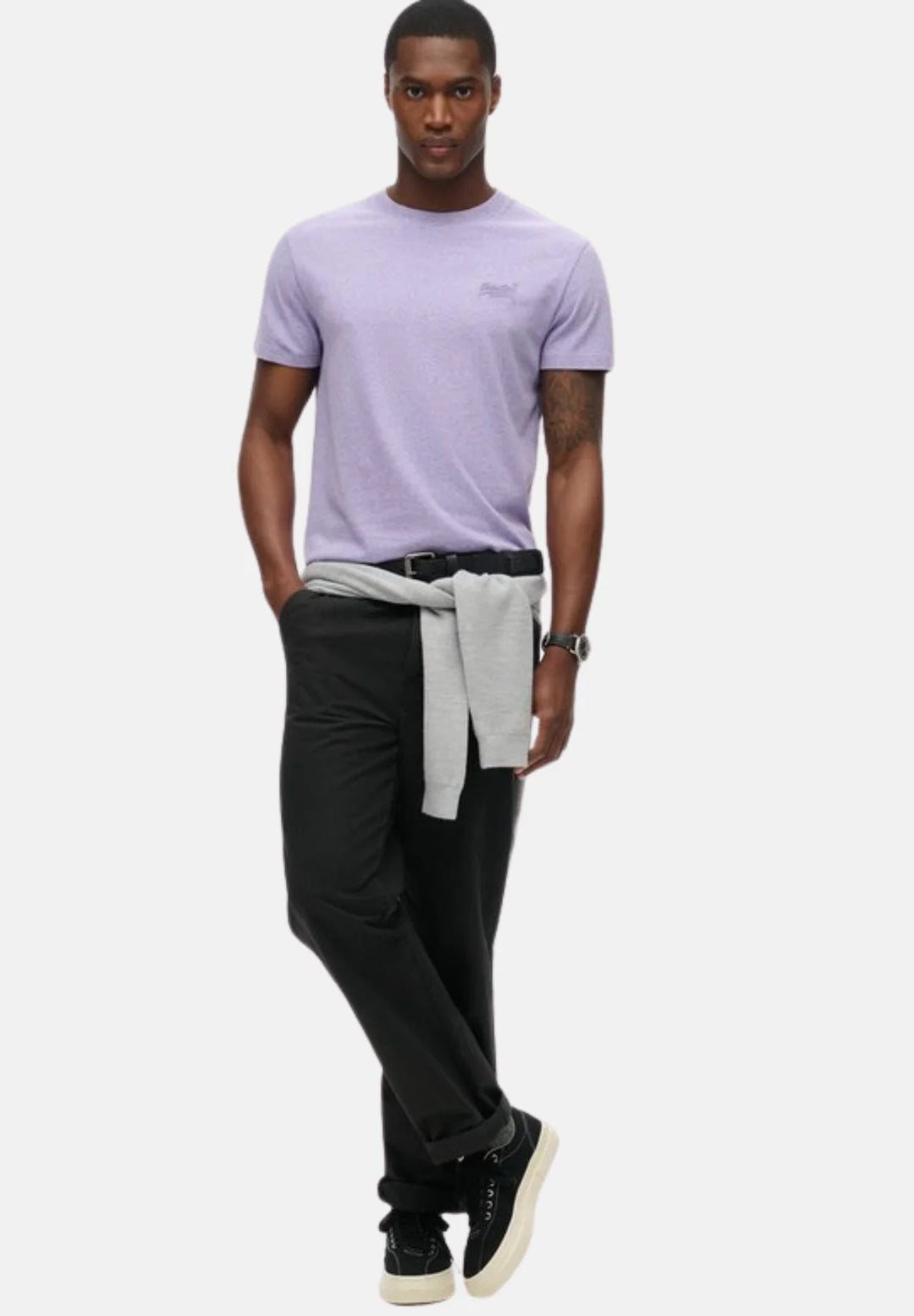 Superdry T-Shirt | Iris Purple Marl