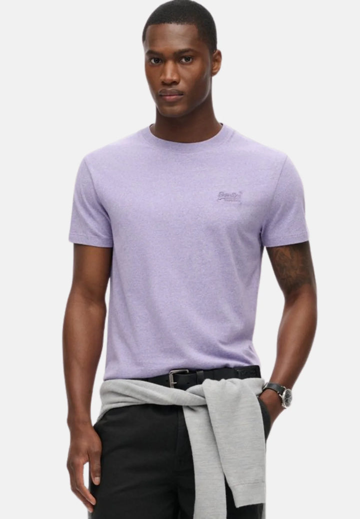 Superdry T-Shirt | Iris Purple Marl