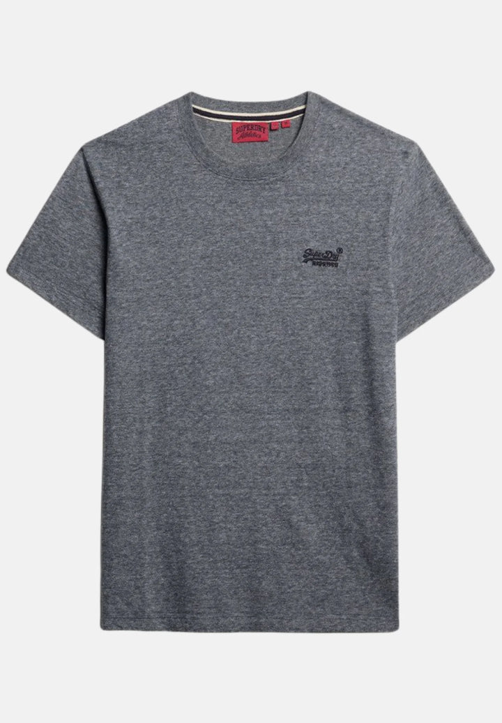 Superdry T-Shirt | Navy, Grey Marl