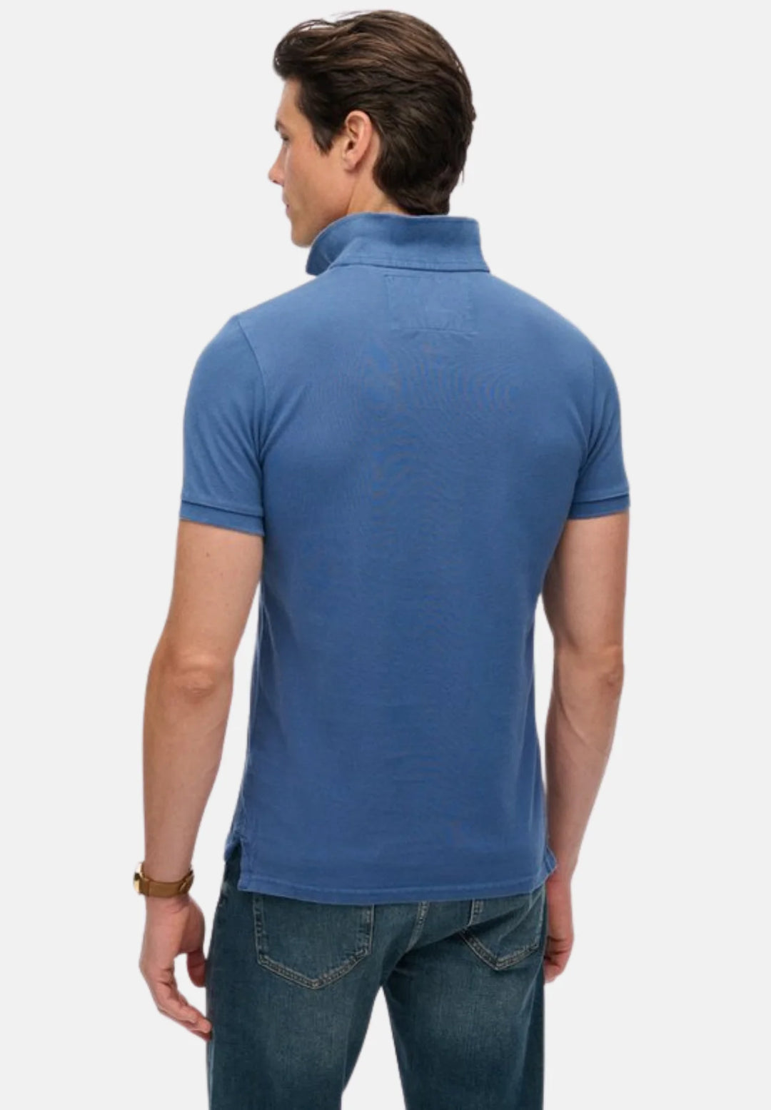 Superdry Vintage Athletic Polo Shirt | Bay Blue