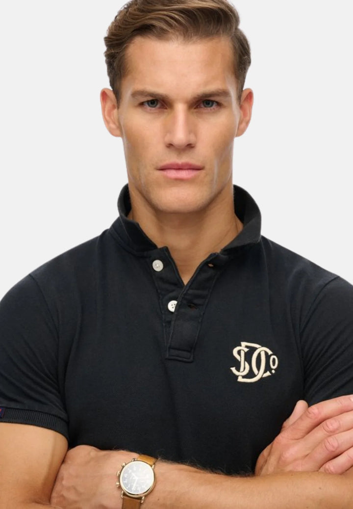 Superdry Vintage Athletic Polo Shirt | Eclipse Navy