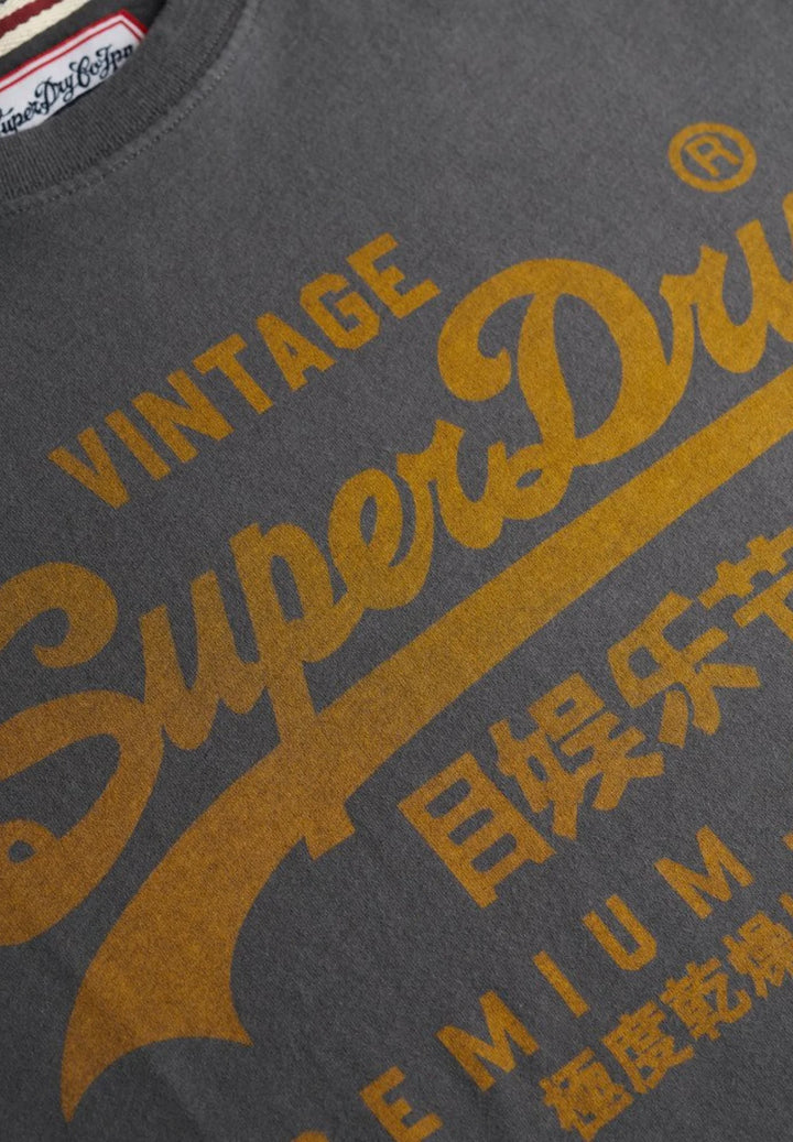 Superdry Vintage Classic T-Shirt | Charcoal