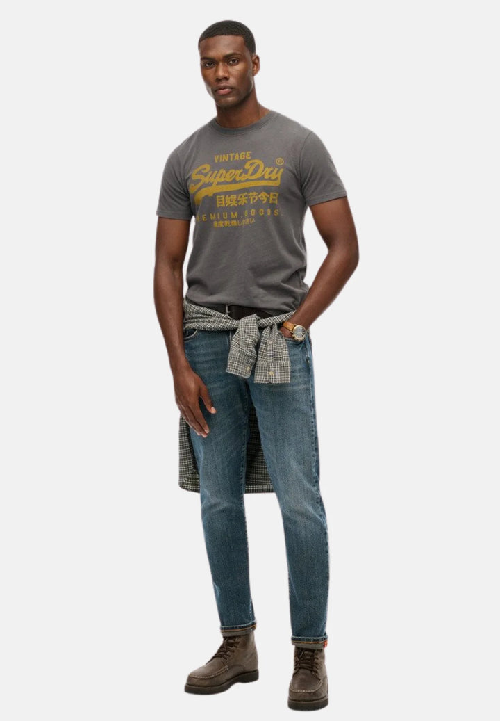 Superdry Vintage Classic T-Shirt | Charcoal