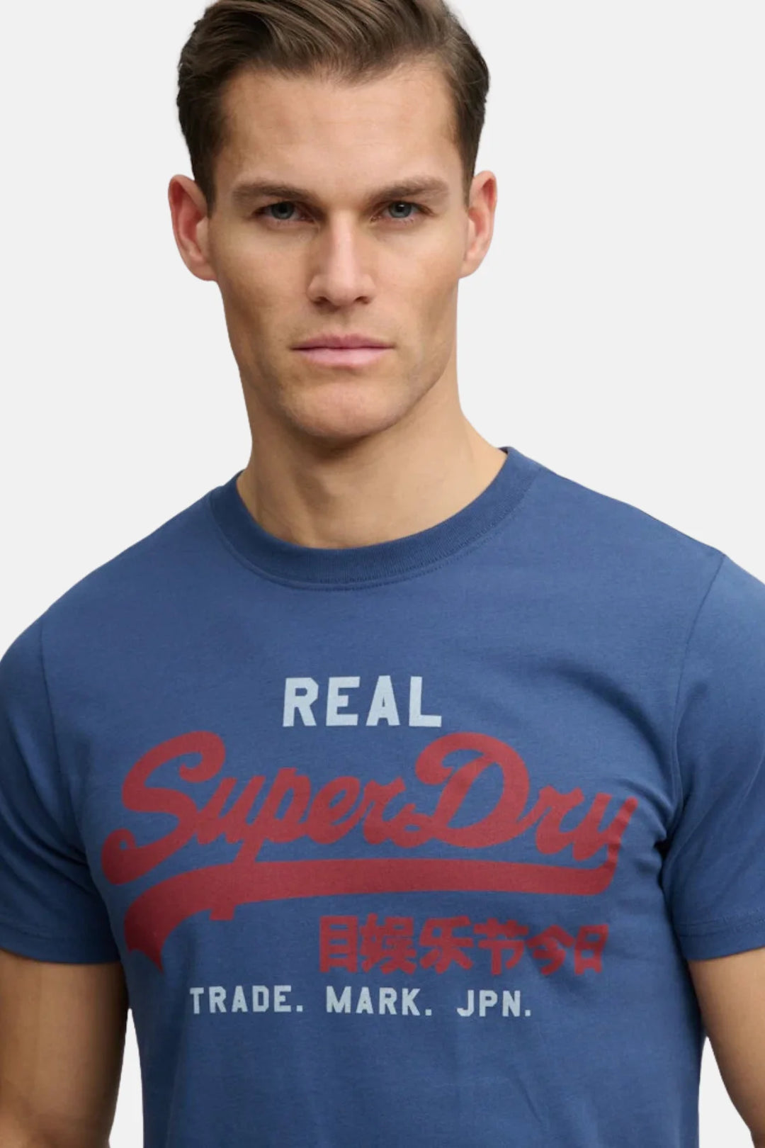 Superdry Vintage Logo Classic T-Shirt | Hampton Blue