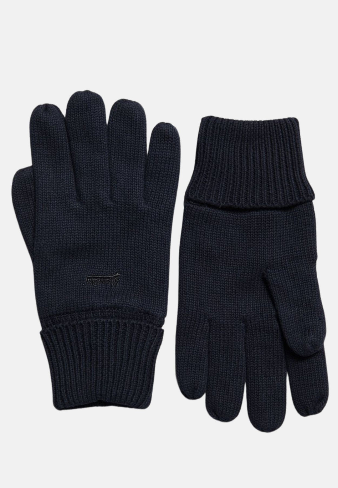 Superdry Vintage Logo Gloves | Eclipse Navy Grit