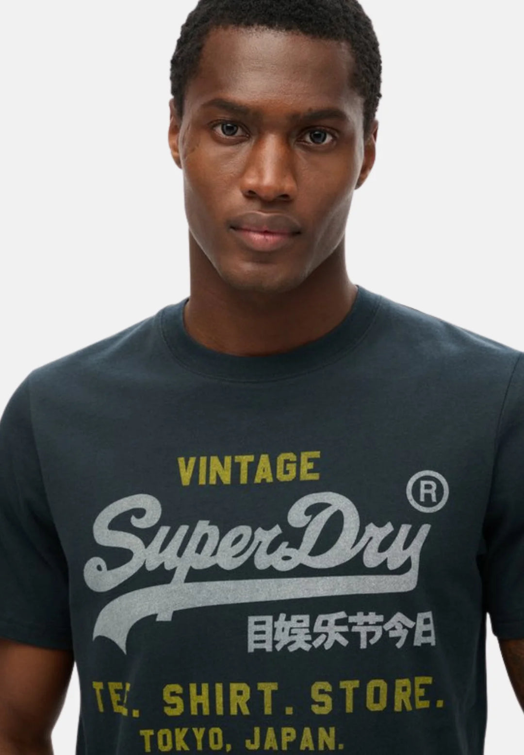 Superdry Vintage Relaxed T-Shirt | Eclipse Navy