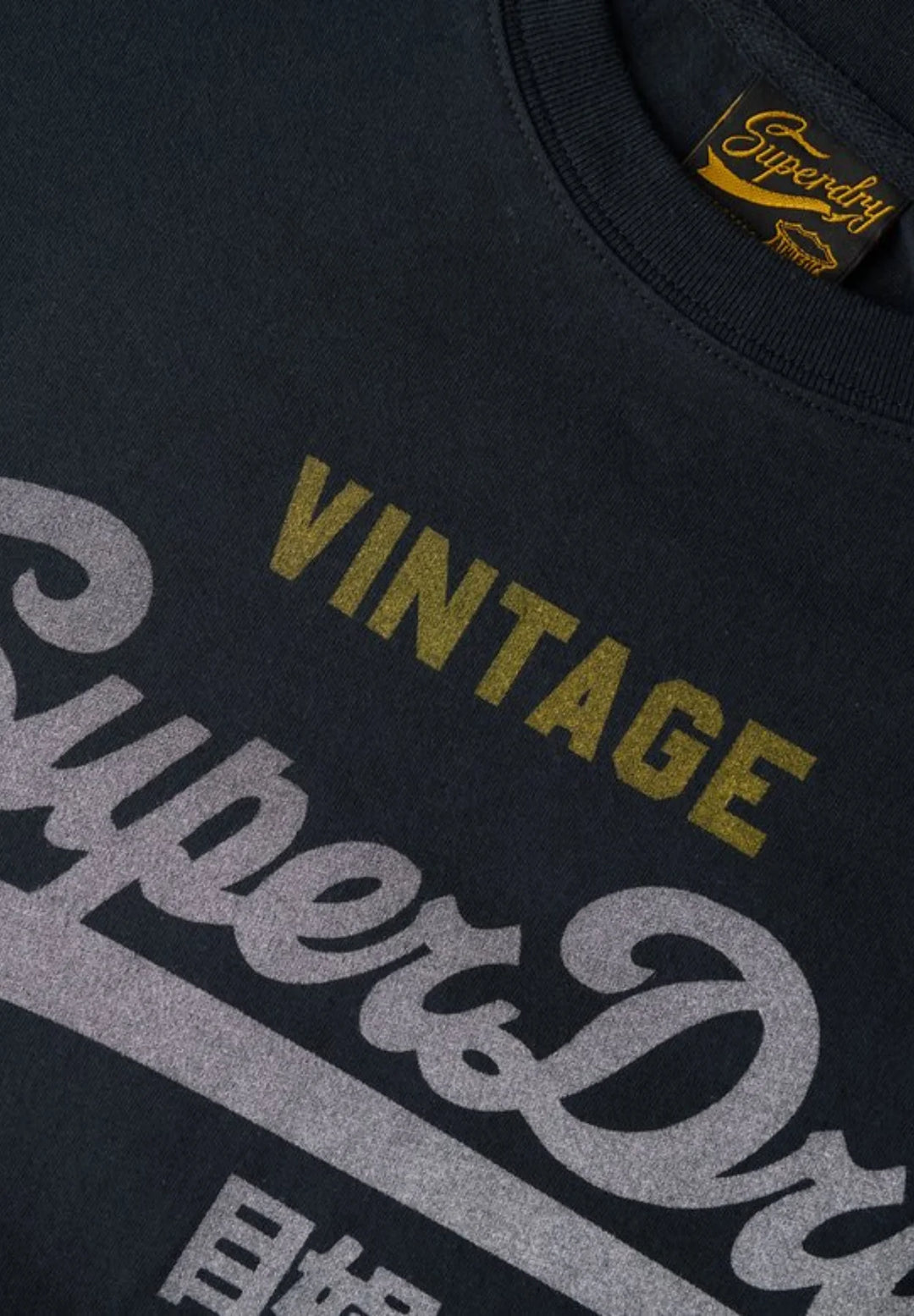 Superdry Vintage Relaxed T-Shirt | Eclipse Navy