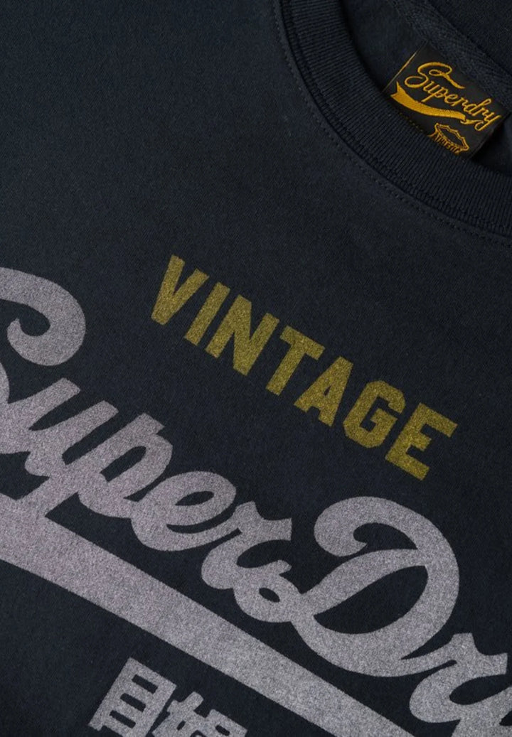 Superdry Vintage Relaxed T-Shirt | Eclipse Navy