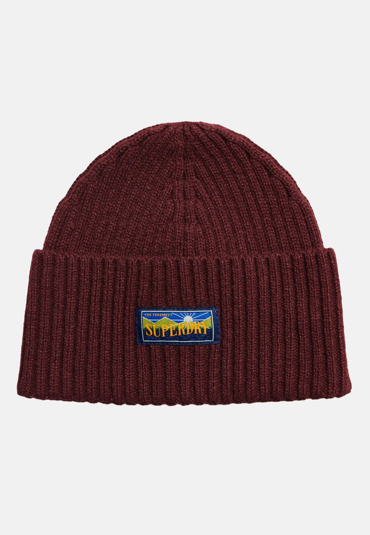 Superdry Wool Blend Radar Beanie | Port