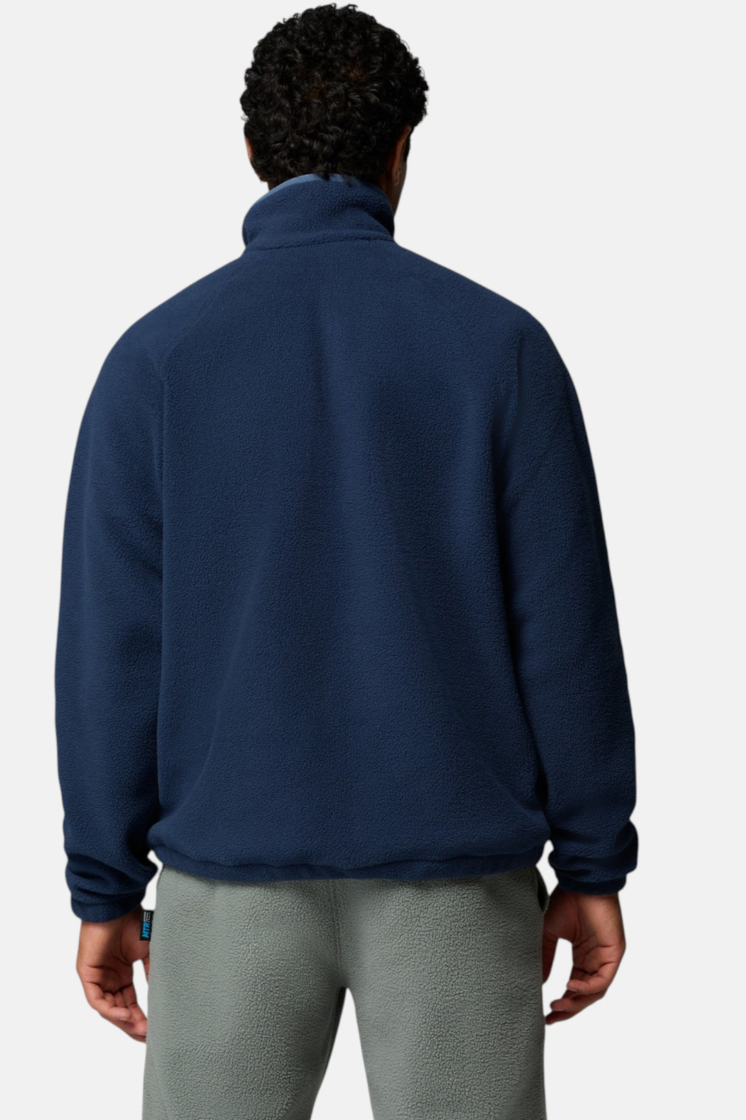 Columbia Timber Crest™ half-zip fleece in collegiate navy, back view