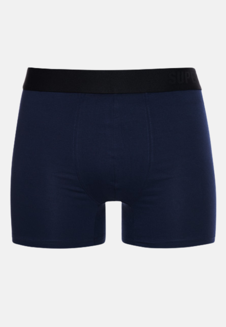 Superdry Boxers | Double Pack | Navy/Burgundy
